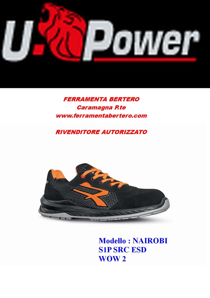 SCARPA U POWER ANTINFORTUNISTICA NAIROBI 